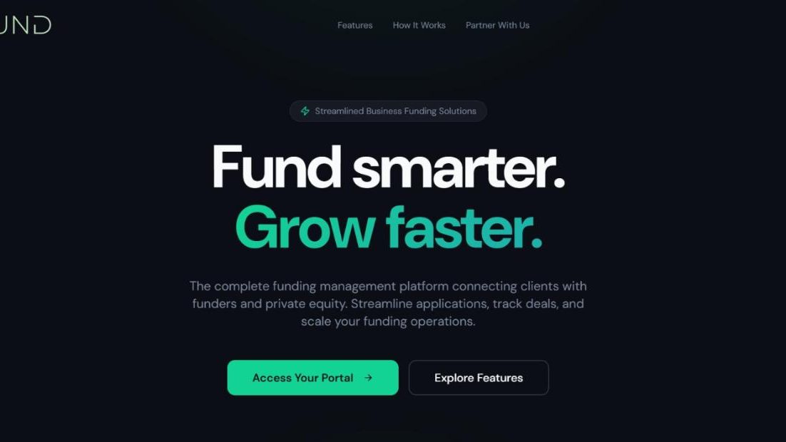 The Sav.Fund website homepage